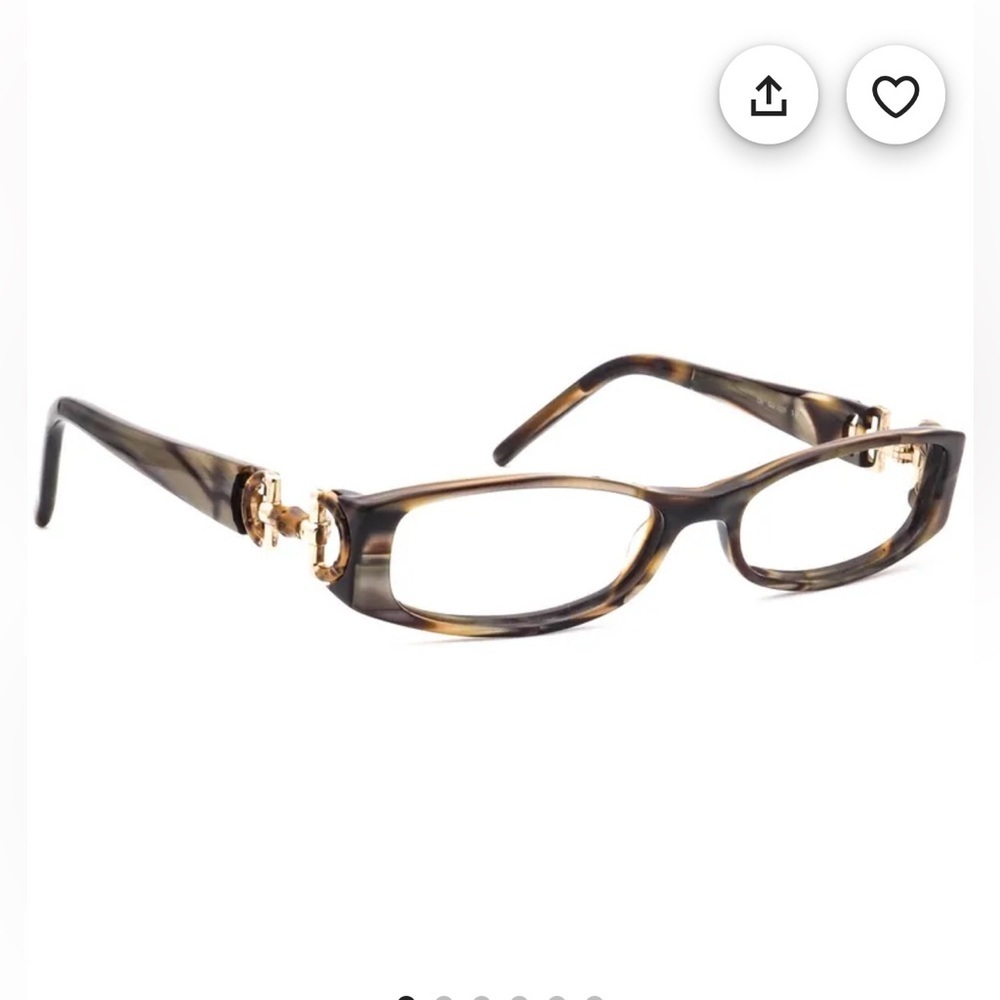 Gucci GG 3009 SVF olive pearl Havana rectangular bayonetta‎ eyeglasses frames